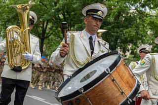 Как прошел военный парад в Ташкенте. Фото